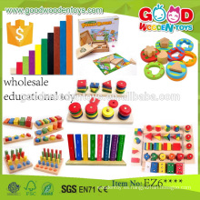 EN71 juguete educativo al por mayor para la venta OEM / ODM wooden colorfull juguetes para niños